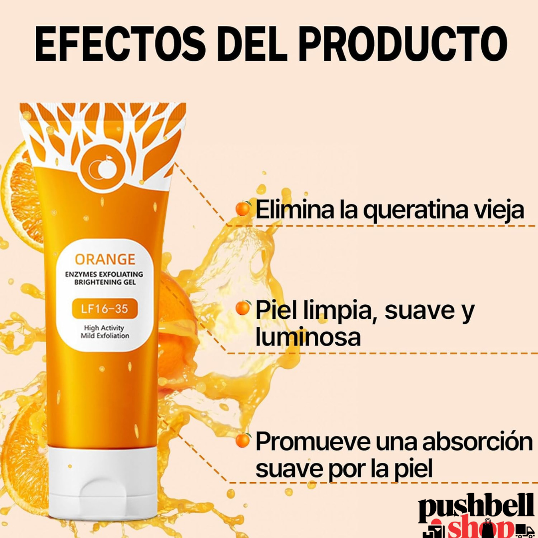 GEL EXFOLIANTE DE NARANJA